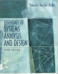 Image of Essentials of Systems Analysis and Design