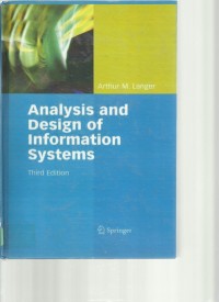 Image of Analysis and Design of Information Systems