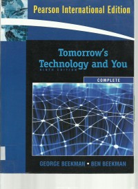 Image of Tomorrow’s Technology and you : Complete