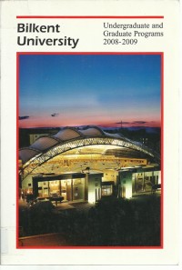 Image of Bilkent University :Undergraduate and Gradate Programs 2008-2009