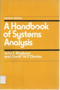Image of a handbook of systems analysis